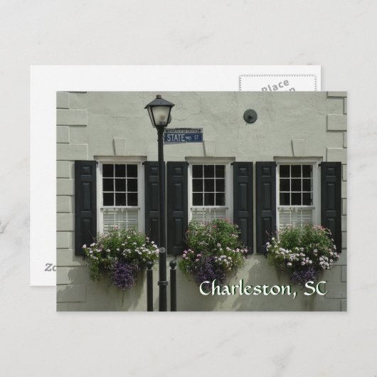 Charleston Staat St Post Card Postkarte (Vorne/Hinten)