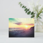 Charleston Sunset Postkarte (Stehend Vorderseite)
