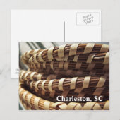 Charleston Sweetgrass Körbe Postkarte (Vorne/Hinten)