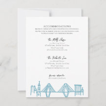 Charleston Toile Border in Blue Unterkünfte