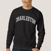 CHARLESTON University Style Sweater Uni Sweatshirt (Vorderseite)