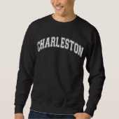 CHARLESTON University Style Sweater Uni Sweatshirt (Vorderseite)