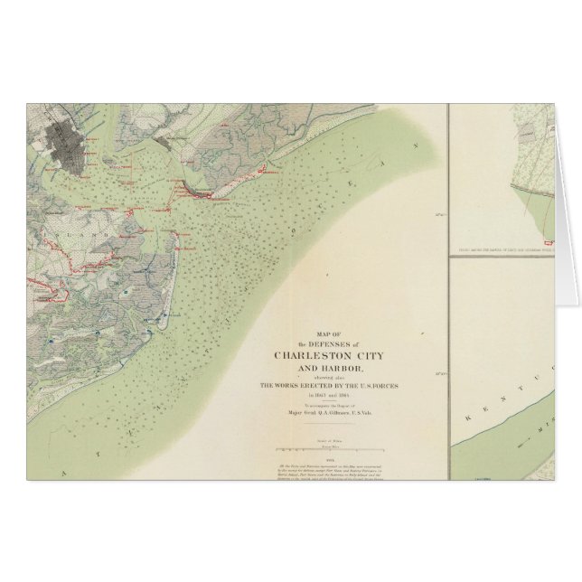 Charleston-Verteidigung, Belmont-Schlachtfeld (Vorderseite (Horizontal))