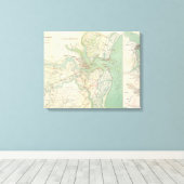 Charleston, Verteidigung Leinwanddruck (Insitu (Holzboden))