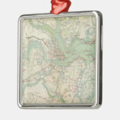 Charleston, Verteidigung Ornament Aus Metall (Links)