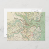 Charleston, Verteidigung Postkarte (Vorne/Hinten)