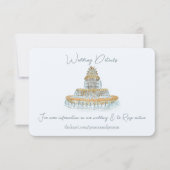 Charleston Wedding Details Wasserfarbe (Vorderseite)