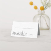 Charleston Wedding | Place Table Name Cards Platzkarte (Vorderseite)
