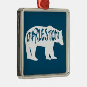 Charleston West Virginia Bear Ornament Aus Metall (Rechts)