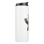 Charleston West Virginia Peace Bear Thermosbecher (Nach links gedreht)