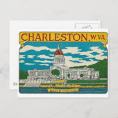 Charleston, West Virginia Postcard Postkarte (Vorne/Hinten)