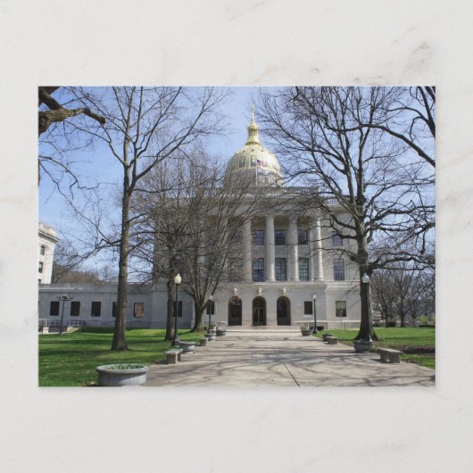 Charleston West Virginia Postkarte (Vorderseite)