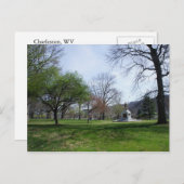Charleston West Virginia Postkarte (Vorne/Hinten)