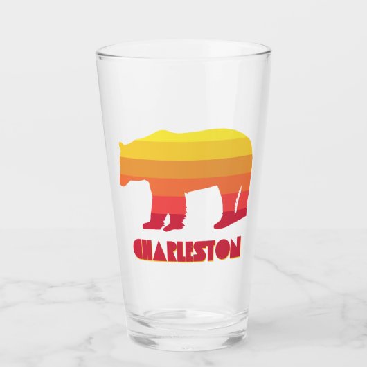 Charleston West Virginia Rainbow Bear Glas (Vorderseite)