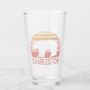 Charleston West Virginia Retro Bear Glas