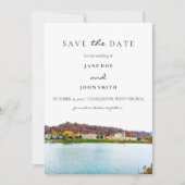 Charleston West Virginia Save the Date Card (Vorderseite)