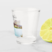 Charleston West Virginia Schnapsglas (Rechts)