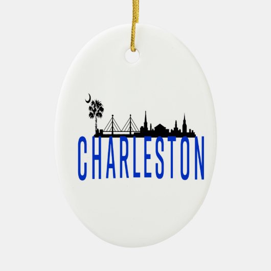 CHARLESTON WONDERFUL KERAMIK ORNAMENT (Vorne)