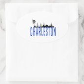 CHARLESTON WONDERFUL OVALER AUFKLEBER (Tasche)