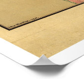 Charlestown Battle Map - 1775 Poster (Ecke)