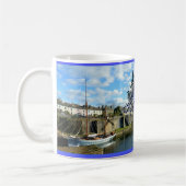 Charlestown Cornwall England Poldark Location Kaffeetasse (Links)
