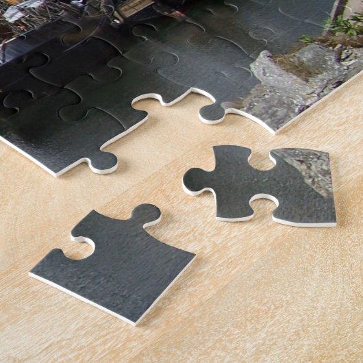 Charlestown Cornwall England Poldark Standort Puzzle (Seite)