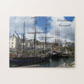 Charlestown Cornwall England Poldark Standort Puzzle (Horizontal)