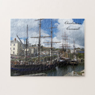 Charlestown Cornwall England Poldark Standort Puzzle