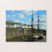 Charlestown Cornwall England Poldark Standort Puzzle (Horizontal)