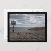 Charlestown, Insel Rhode Postkarte (Vorne/Hinten)