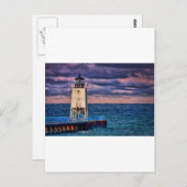 Charlevoix Light 0808 Postkarte (Vorne/Hinten)