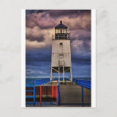 Charlevoix Light 0817 Postkarte (Vorderseite)