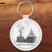 Charlevoix, Michigan Schlüsselanhänger (Vorderseite)
