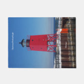 Charlevoix Pierhead Lichttürmatte Fußmatte (Vorderseite)
