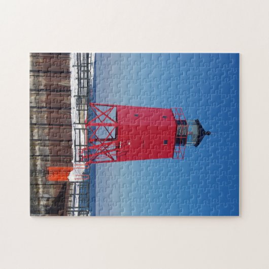 Charlevoix Pierhead Light Puzzle (Horizontal)