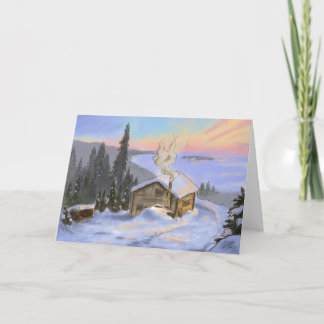 Charlevoix, Quebec Feiertagskarte