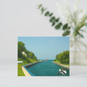 Charlevoix South Pier Light Station, Charlevoix, M Postkarte (Stehend Vorderseite)