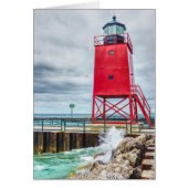 Charlevoix South Pierhead Lighthouse (Vorne)