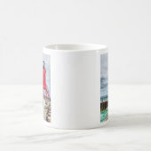 Charlevoix South Pierhead Lighthouse Kaffeetasse (Mittel)