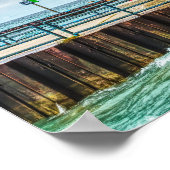 Charlevoix South Pierhead Lighthouse Poster (Ecke)