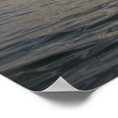 Charli am Strand Poster (Ecke)