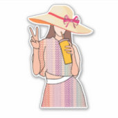 Charli Leaked Aufkleber (Vorderseite)