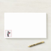 Charlie 10 x 6 post-it klebezettel (Auf Schreibtisch)