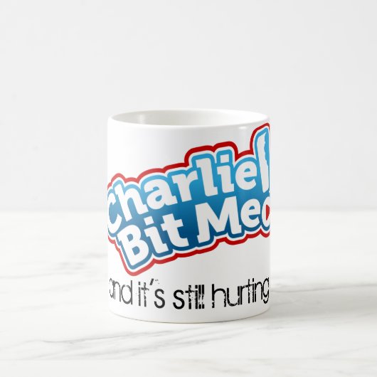 Charlie biss mich Tasse (Mittel)