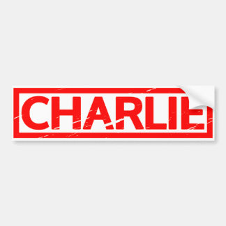 Charlie-Briefmarke Autoaufkleber