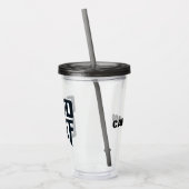 Charlie Brown "Good GTrauer" Rock Band T-Shirt Gra Acryltrinkbecher (Links)