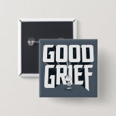 Charlie Brown "Good GTrauer" Rock Band T-Shirt Gra Button (Vorne & Hinten)