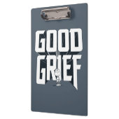 Charlie Brown "Good GTrauer" Rock Band T-Shirt Gra Klemmbrett (Links)