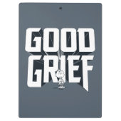 Charlie Brown "Good GTrauer" Rock Band T-Shirt Gra Klemmbrett (Rückseite)