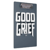 Charlie Brown "Good GTrauer" Rock Band T-Shirt Gra Klemmbrett (Rechts)